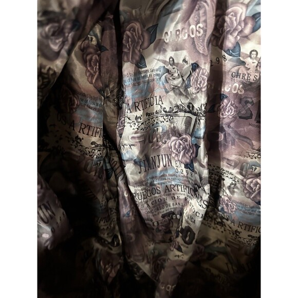 Vintage Flower Print Women Jacket Size XXL - Picture 10 of 10